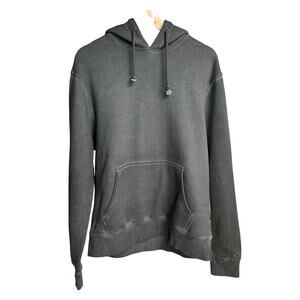 Alpha Industries Black Faded Hoodie - Size S - New